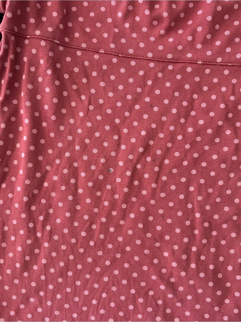 Mini Boden Girls Pink Polka Dot Long Sleeve Dress 5-6Y Cottagecore Stripes
